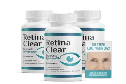 Retina Clear three bottle package
